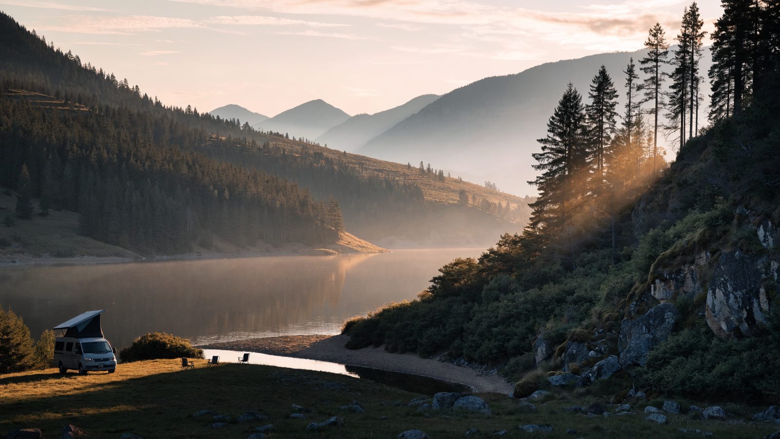 Over-50s want peace and quiet when camping: how to find a calm site