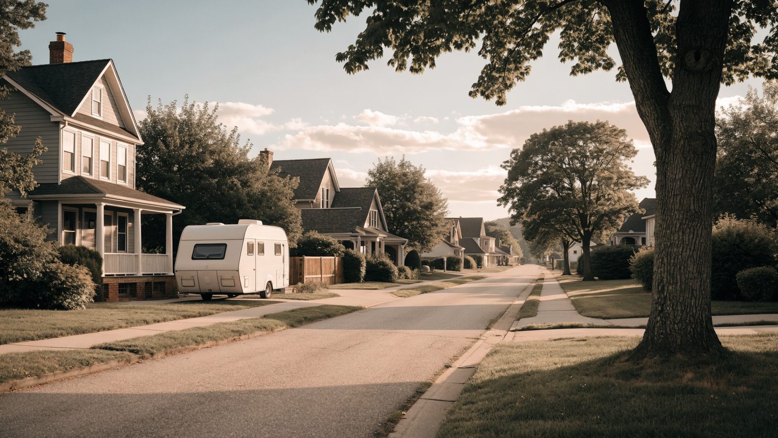 Parking a Caravan or Camper Outside Your House: The Dutch Rules