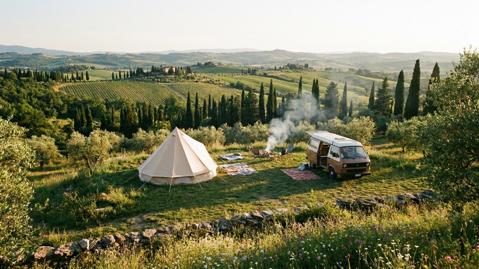 Camping in Tuscany: complete guide (weather, best time to go & route)