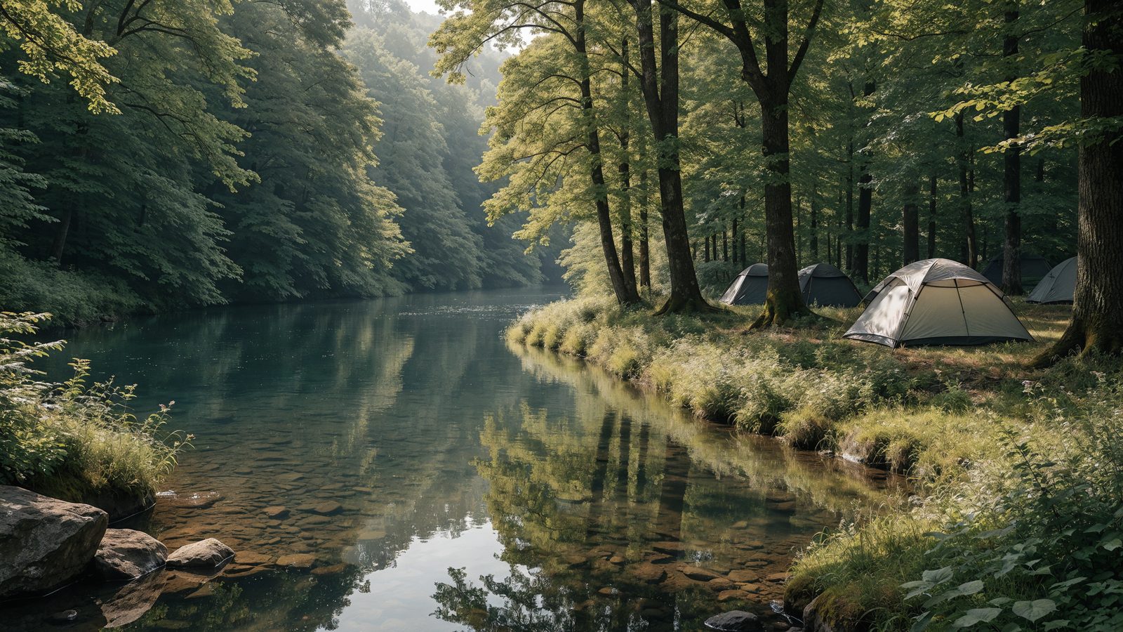 Where to camp cool in a heatwave: shade, water and altitude