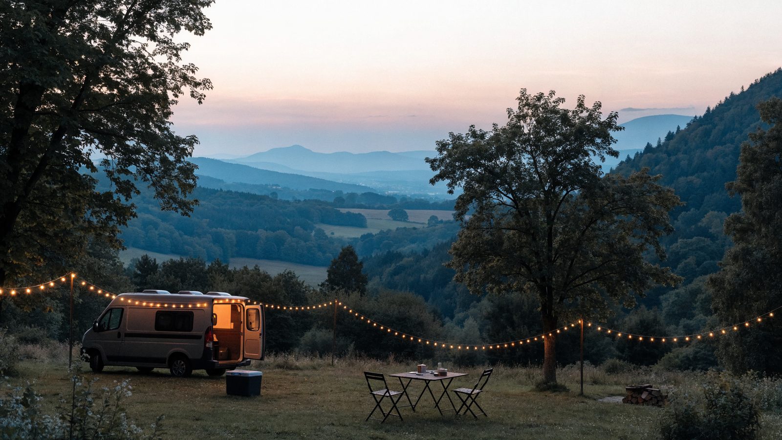 Watching home TV and live sport at a campsite abroad in Europe