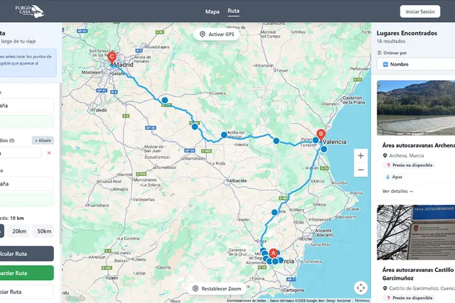 Área de Autocaravanas de Rueda - Huerto de las Monjas