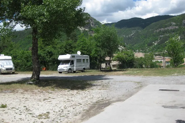 Aire Camping Car d'Annot