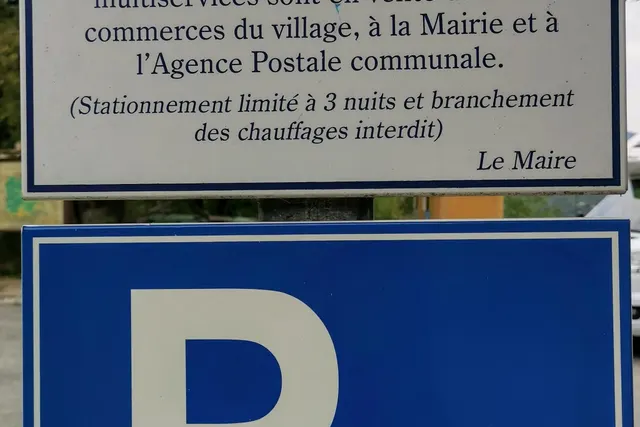 Aire Camping-car de Trigance