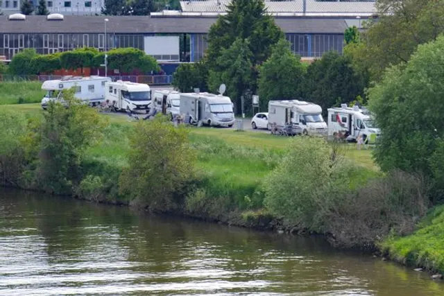 Wohnmobilstellplatz am Neckar in Obrigheim