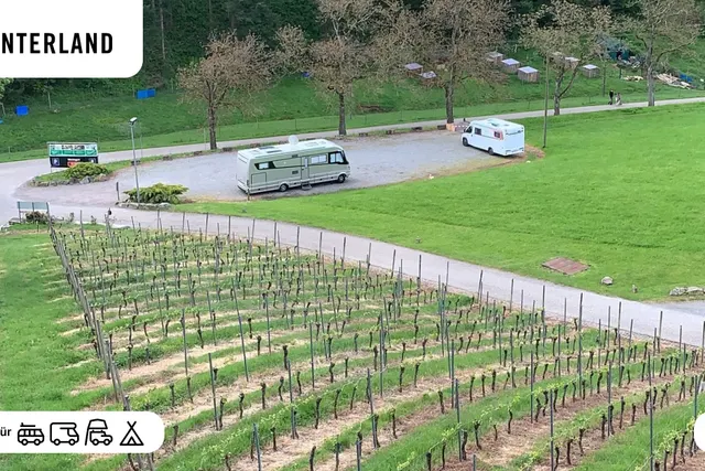 Wohnmobilstellplatz von Neveu