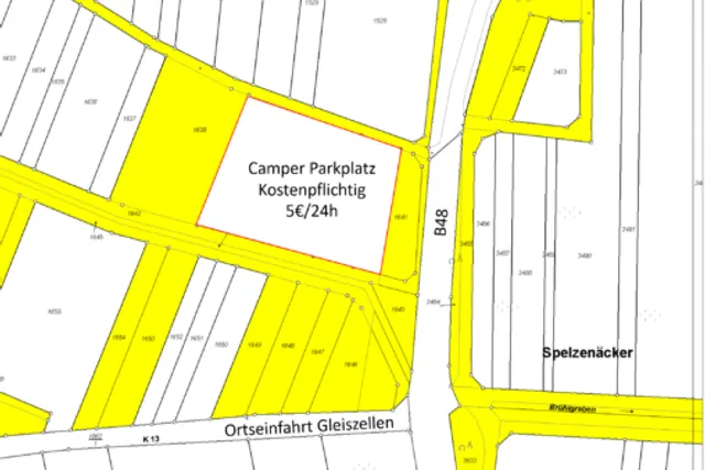 Camper Parkplatz Gleiszellen