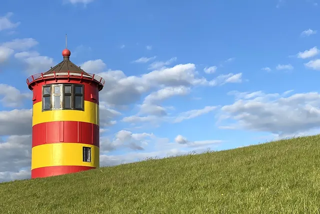 Reisemobilhafen bei den Zwillingsmühlen Greetsiel