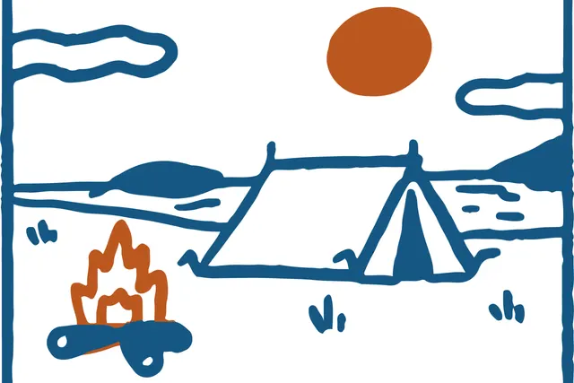 Gällnö torsvikens tälplats