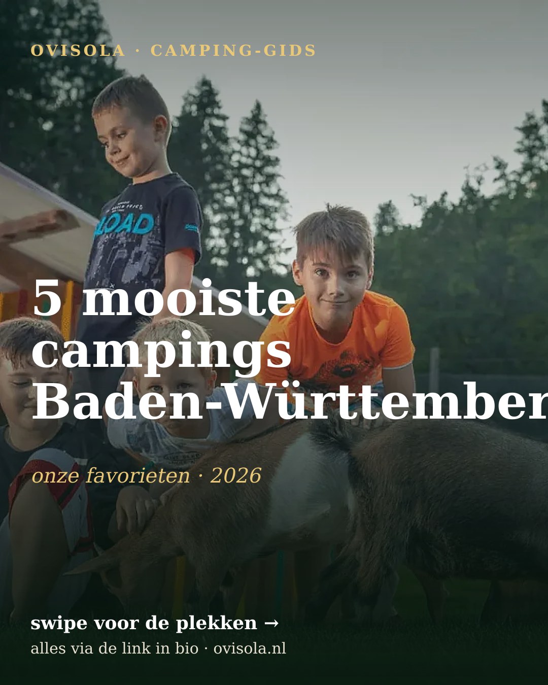 5 mooiste campings Baden-Württemberg