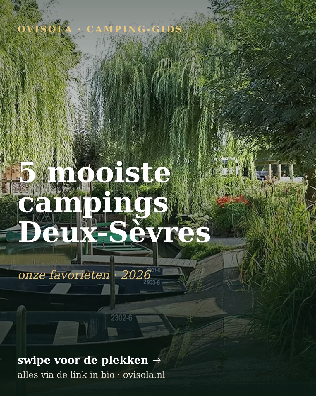 5 mooiste campings Deux-Sèvres
