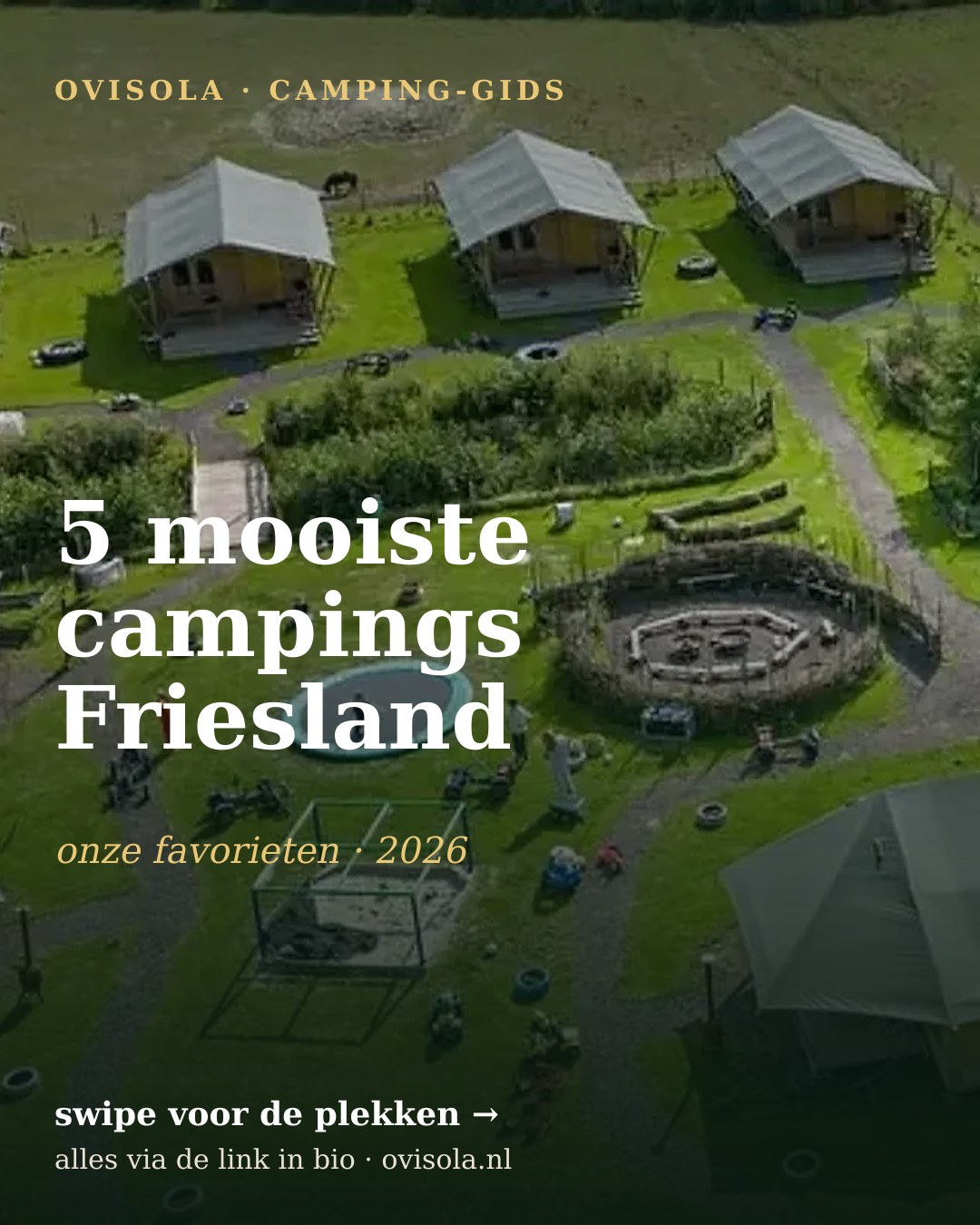 5 mooiste campings Friesland