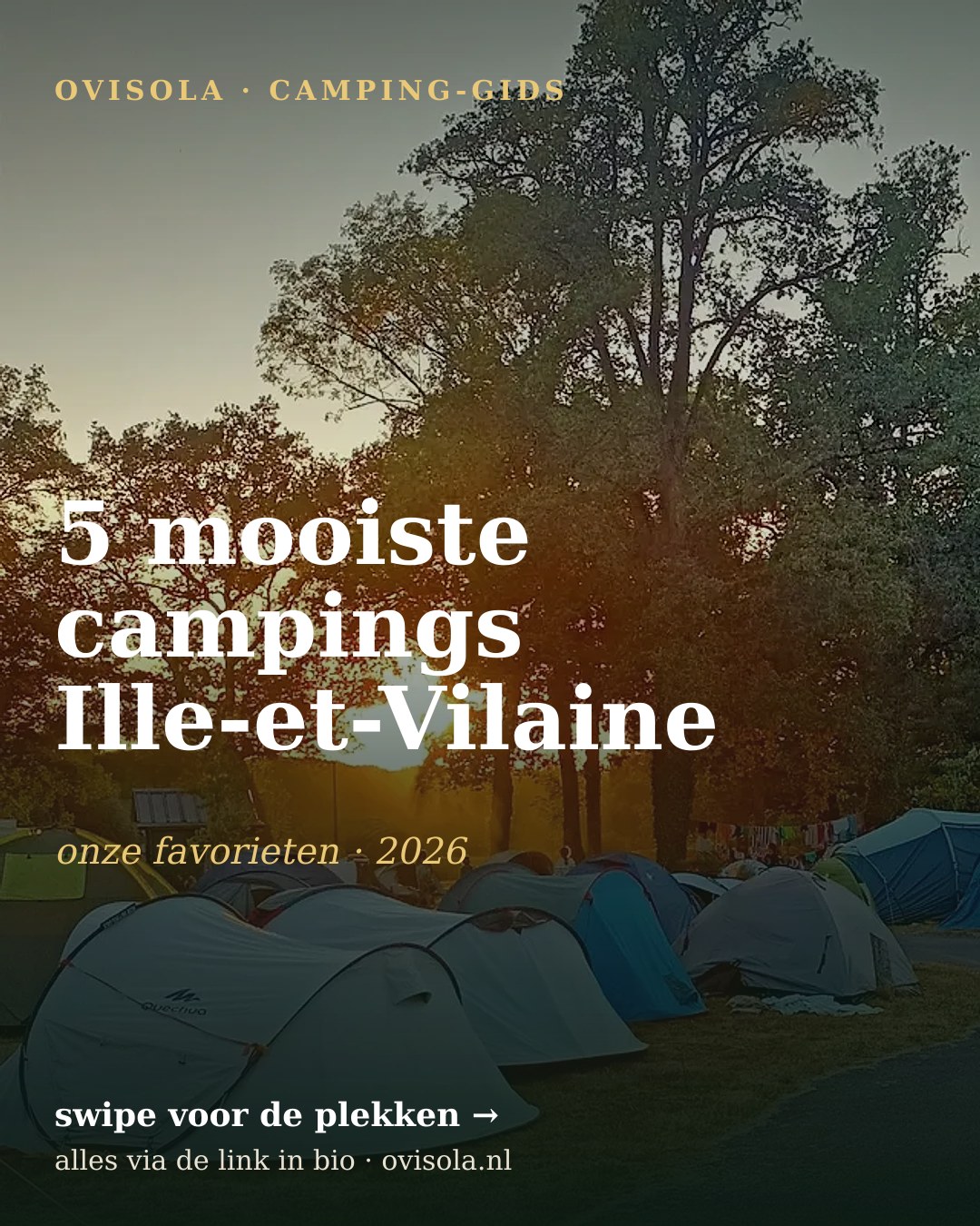5 mooiste campings Ille-et-Vilaine