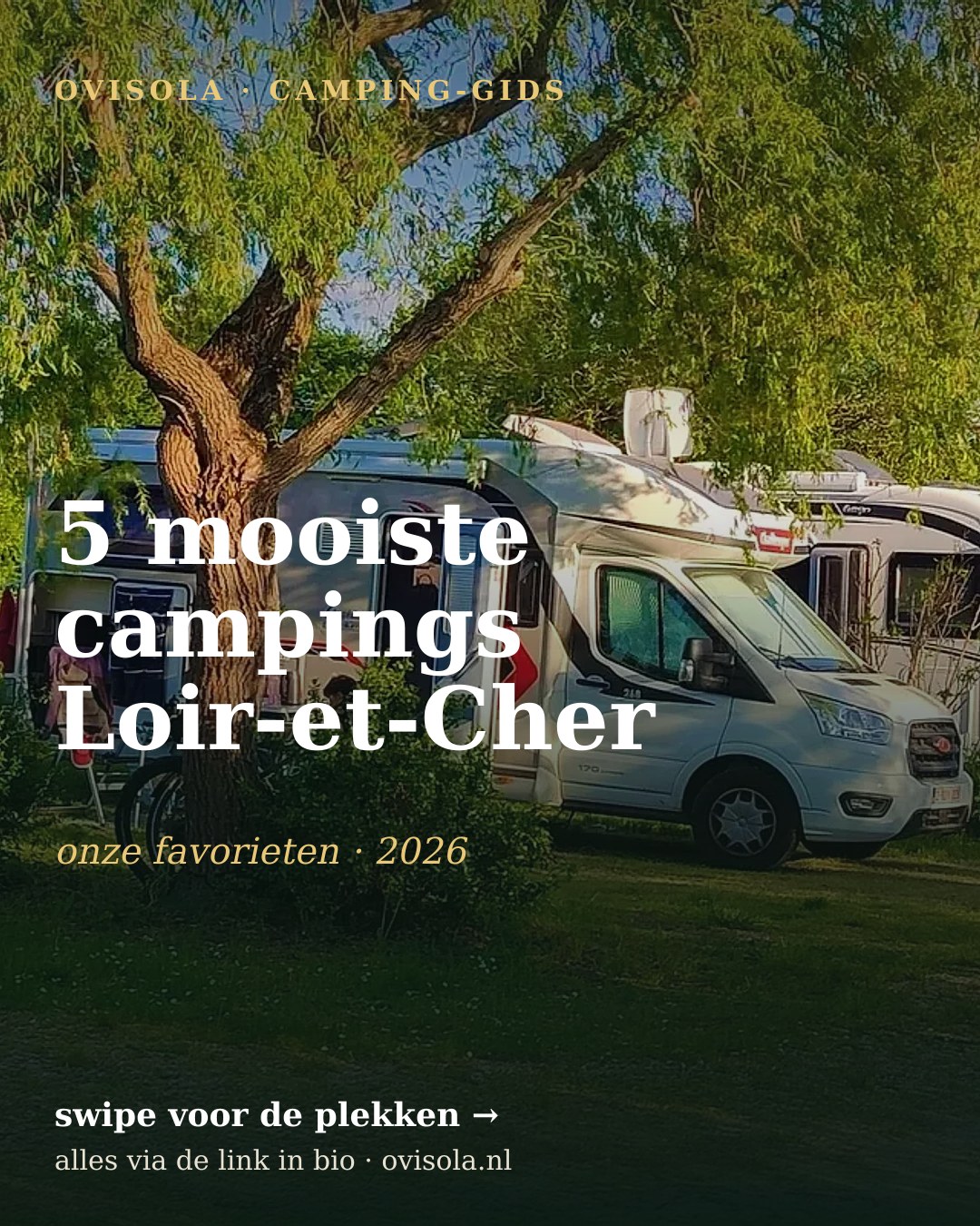 5 mooiste campings Loir-et-Cher