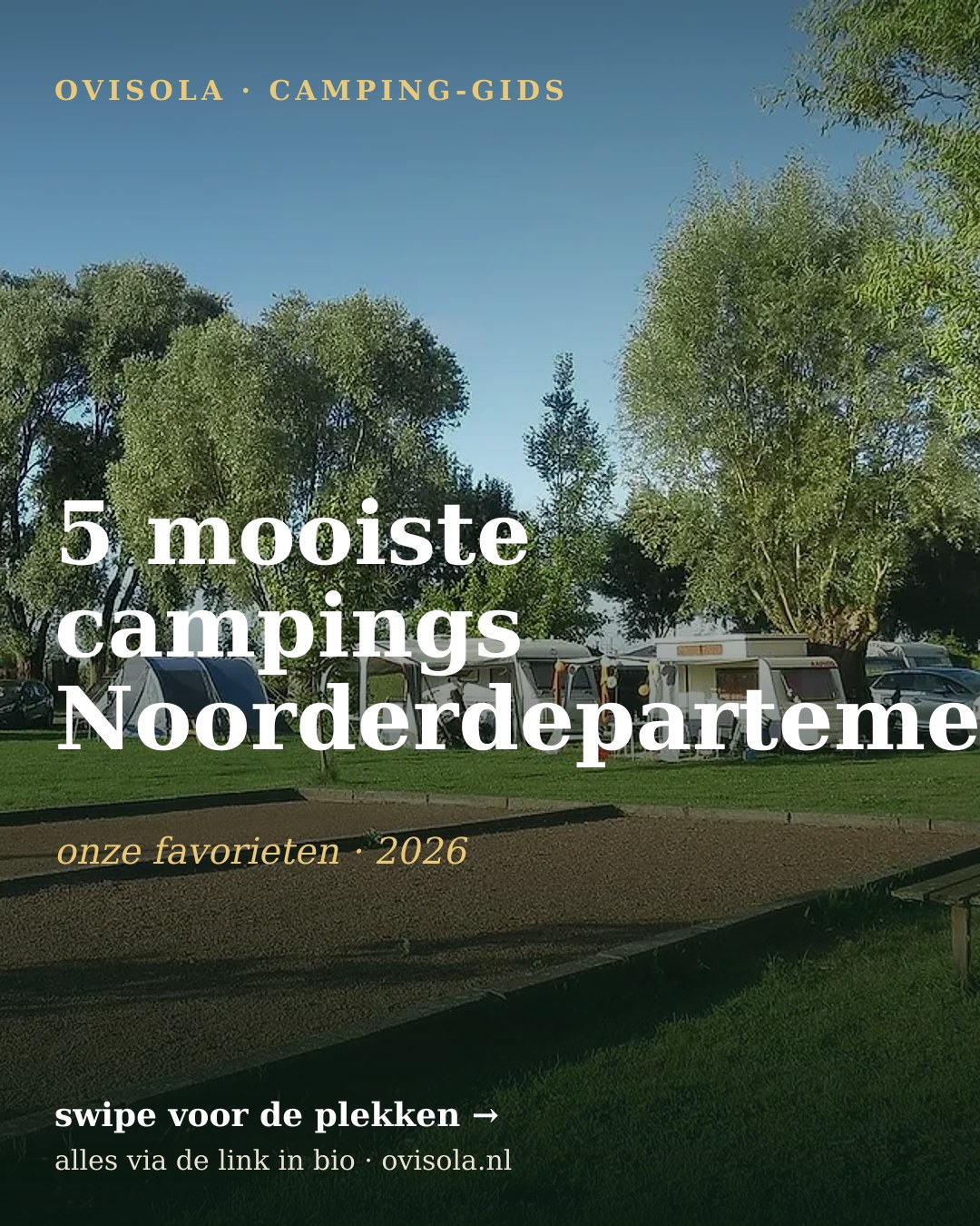 5 mooiste campings Noorderdepartement