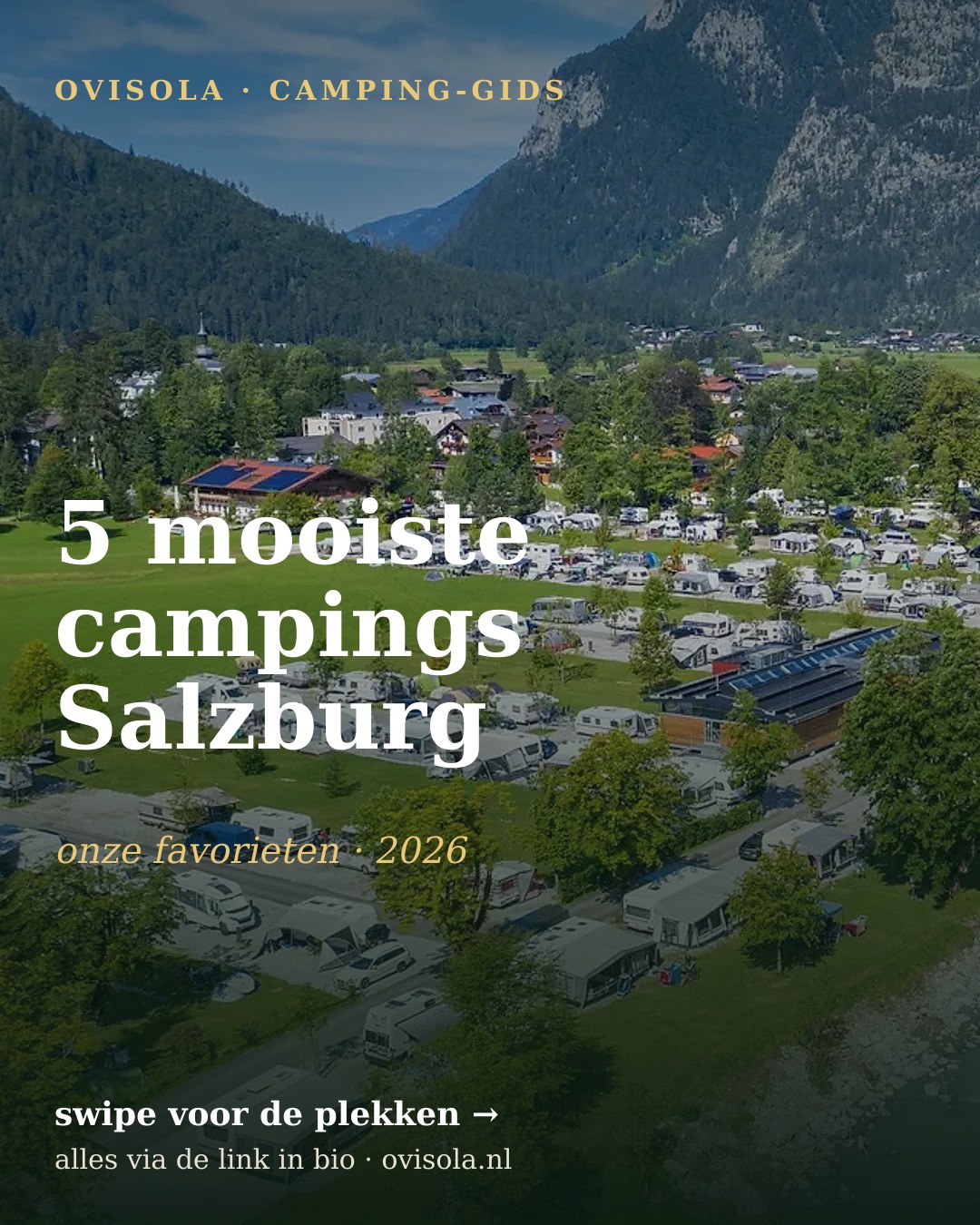 5 mooiste campings Salzburg