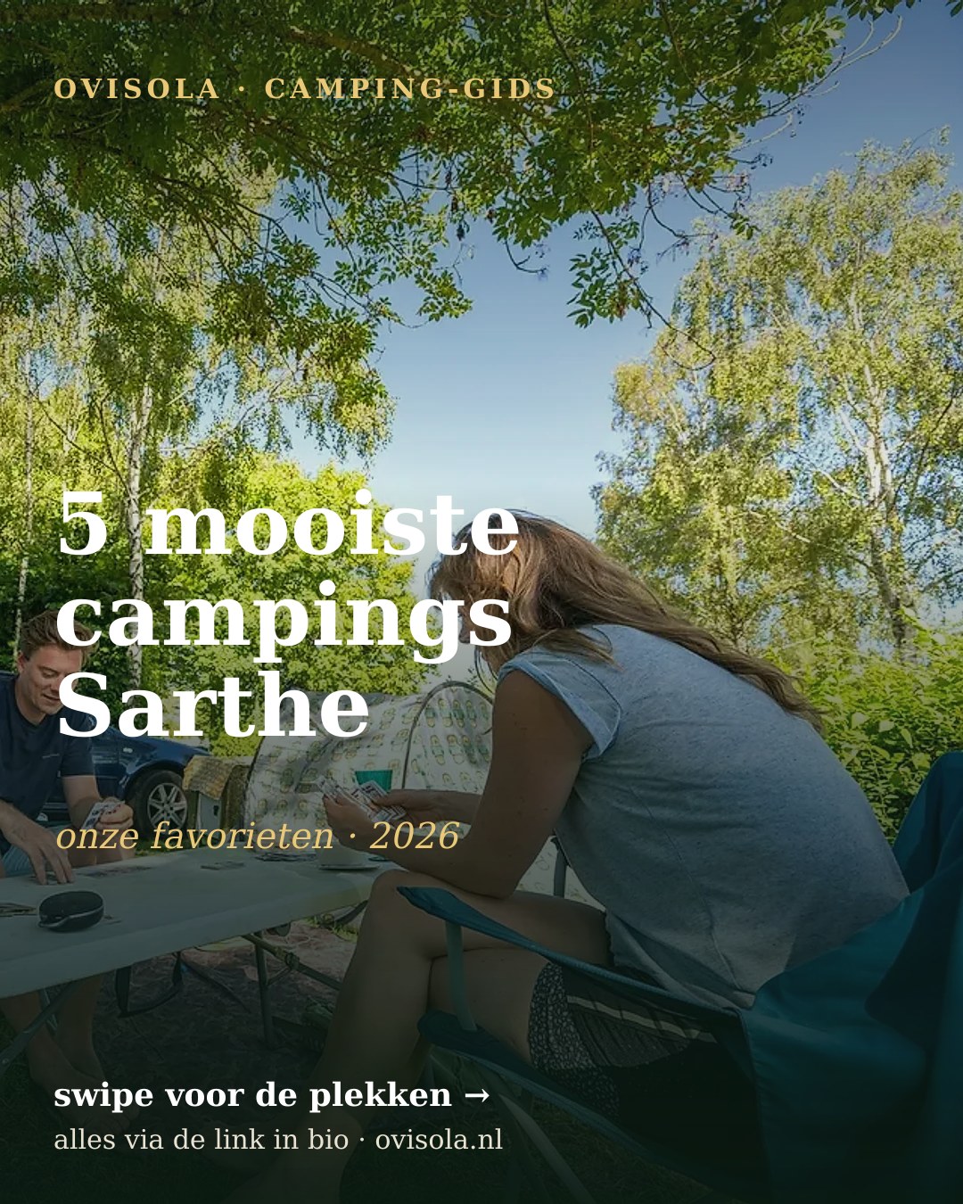 5 mooiste campings Sarthe