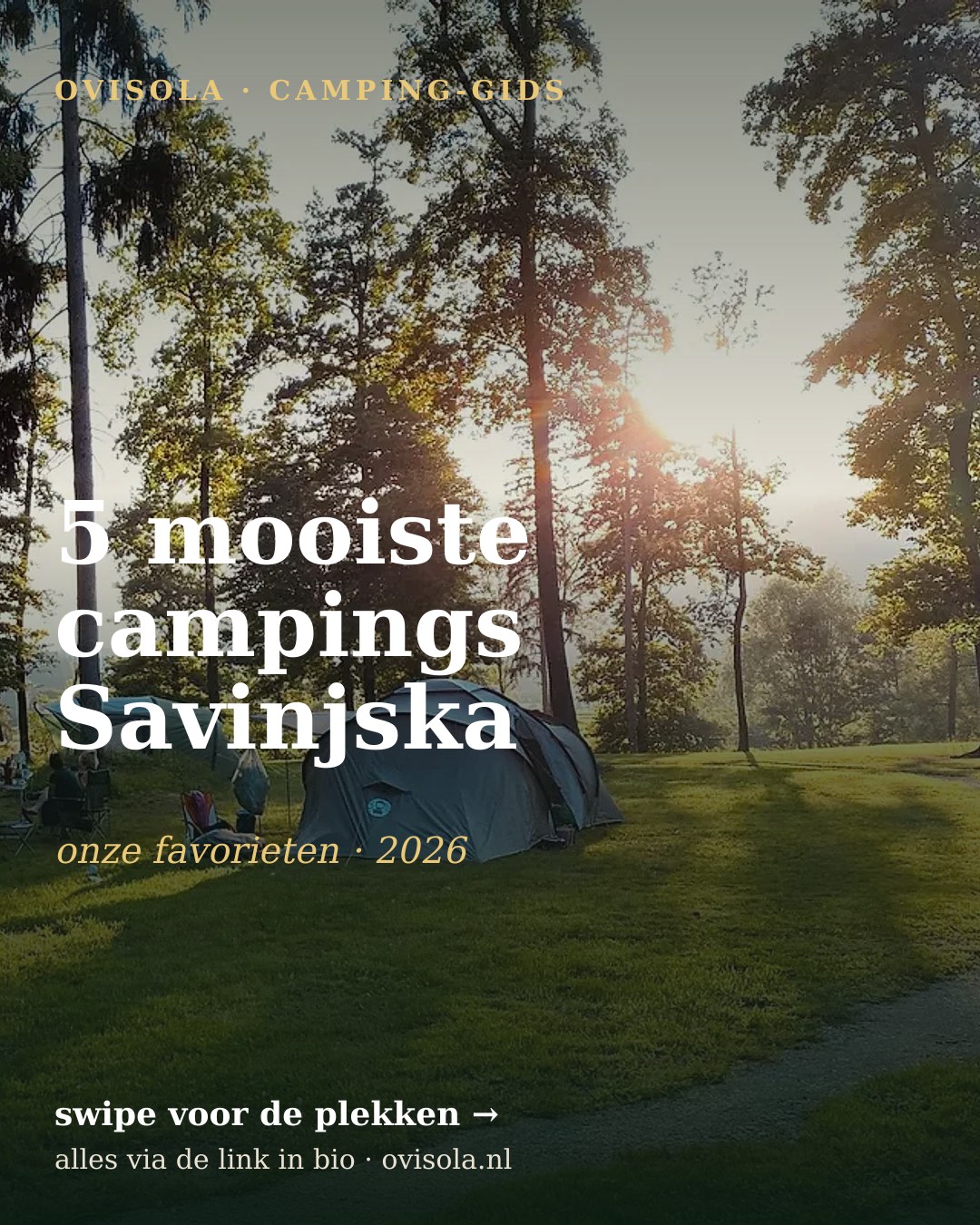 5 mooiste campings Savinjska