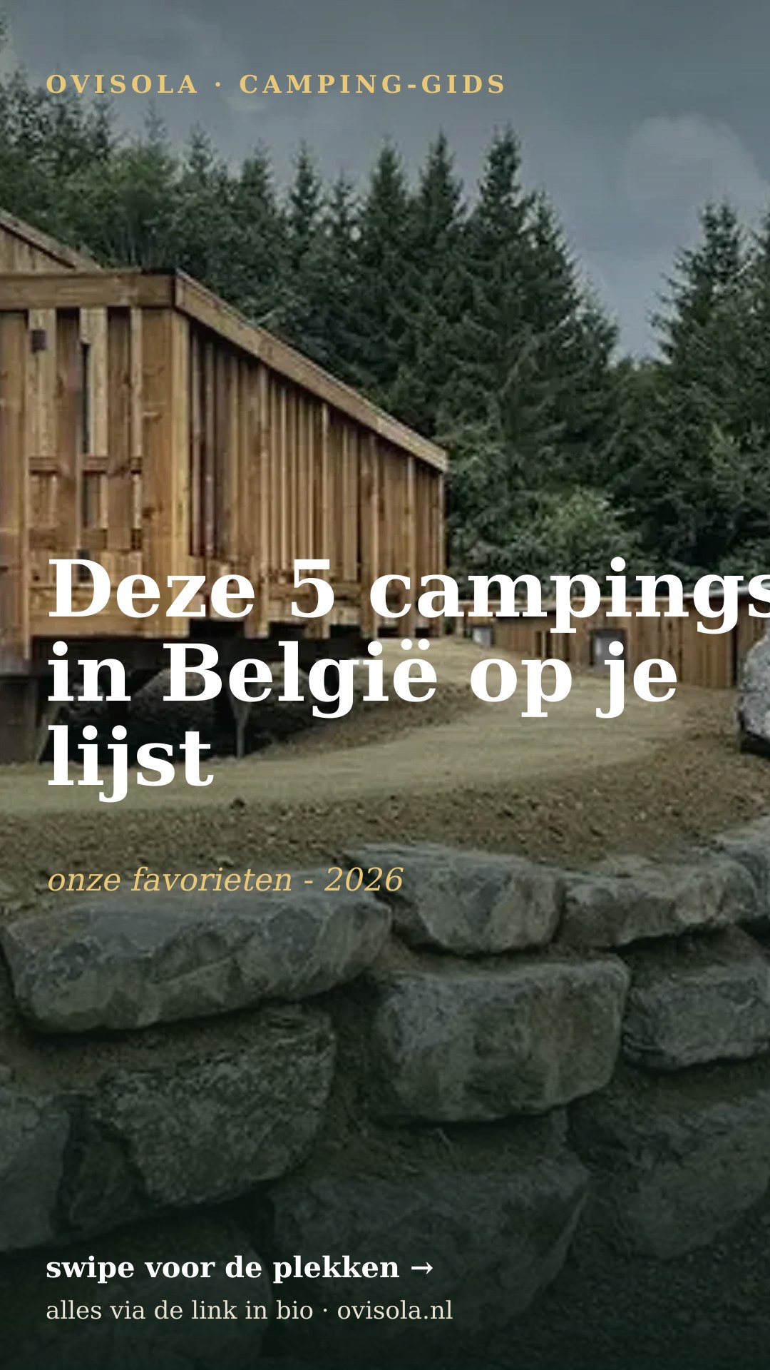 Deze 5 campings in België op je lijst