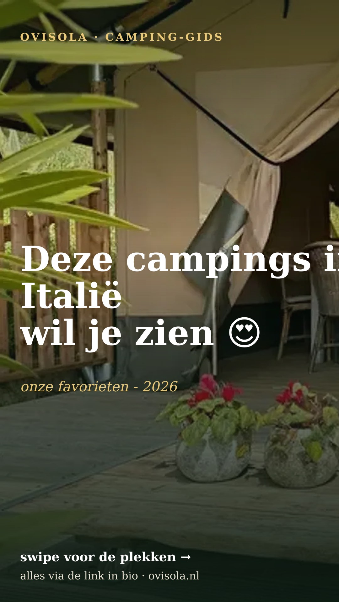 Deze campings in Italië wil je zien 😍
