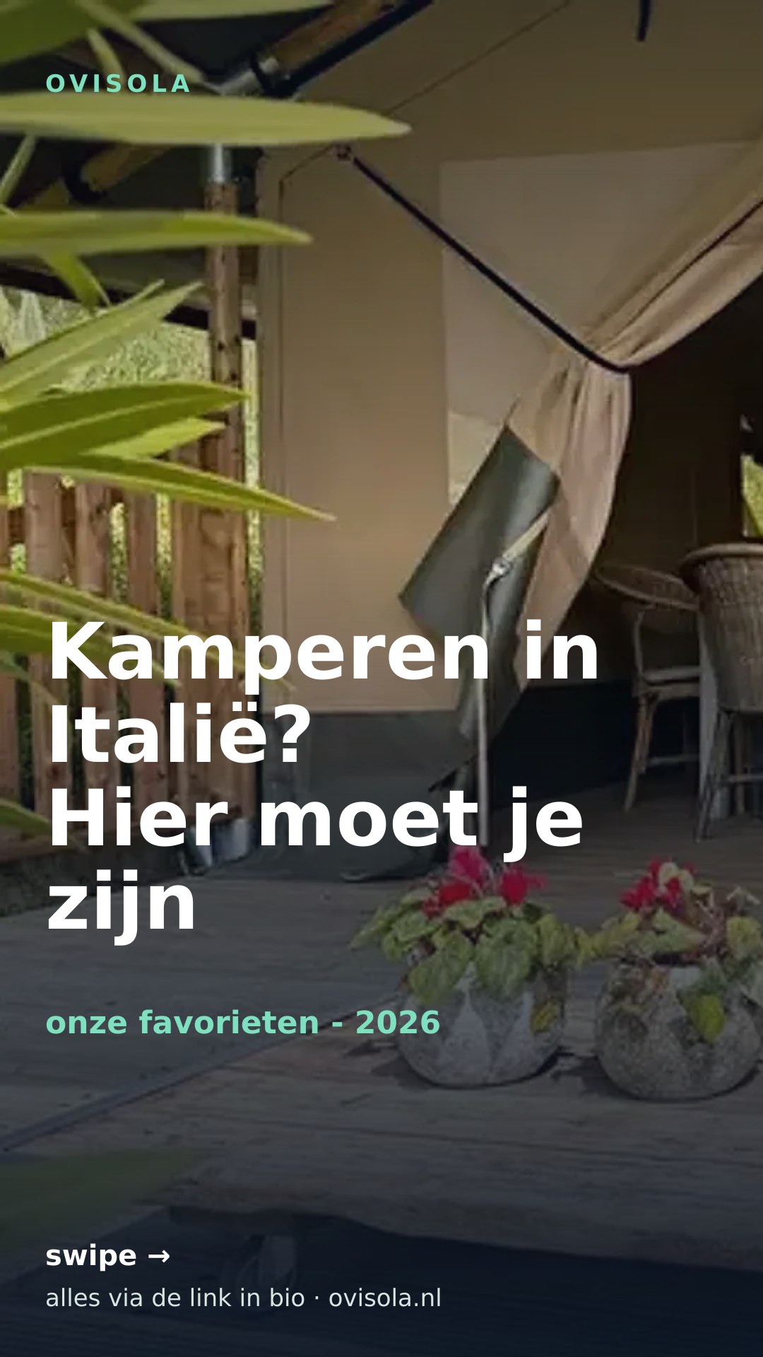 Kamperen in Italië? Hier moet je zijn ⛺