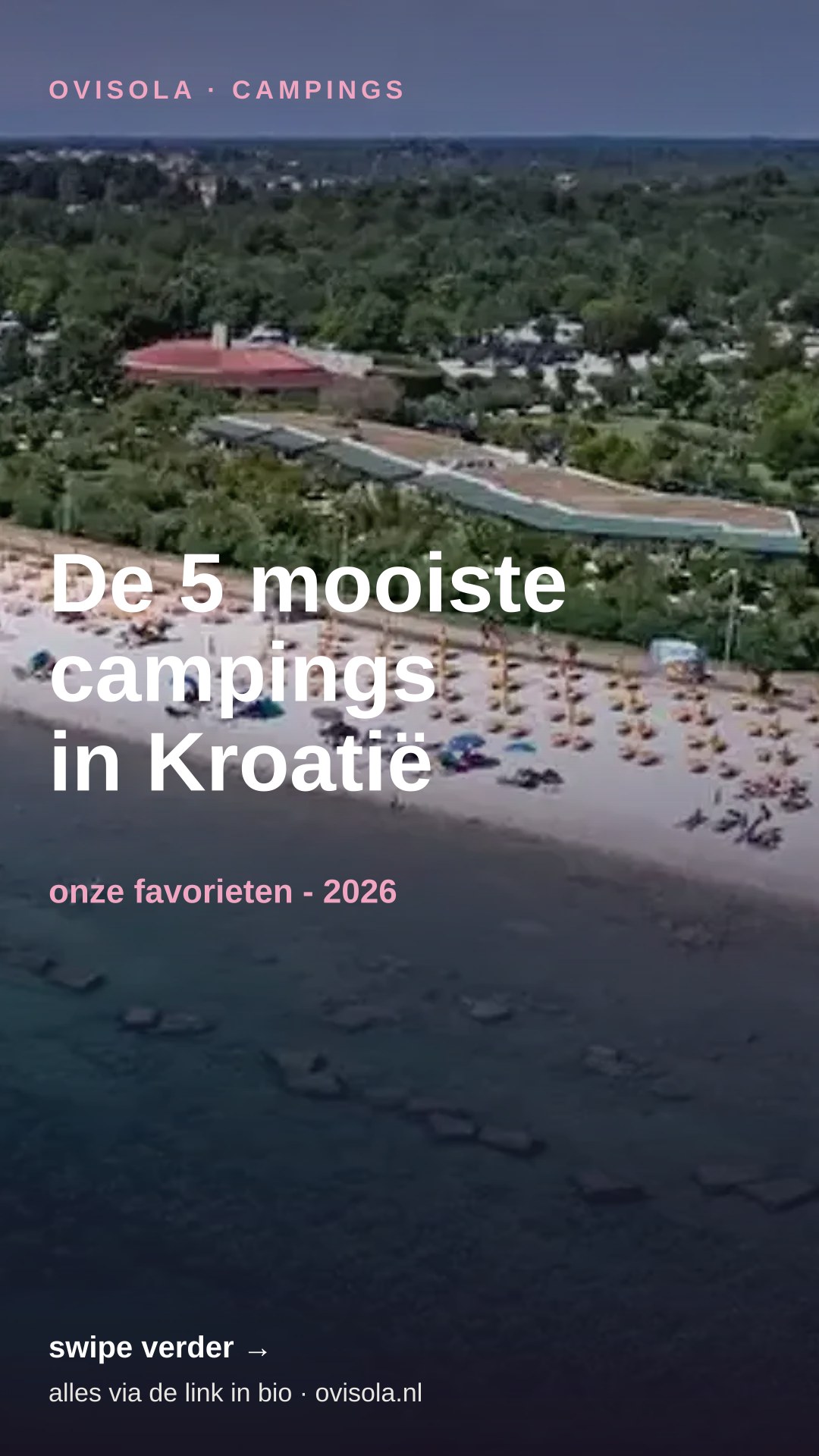 De 5 mooiste campings in Kroatië