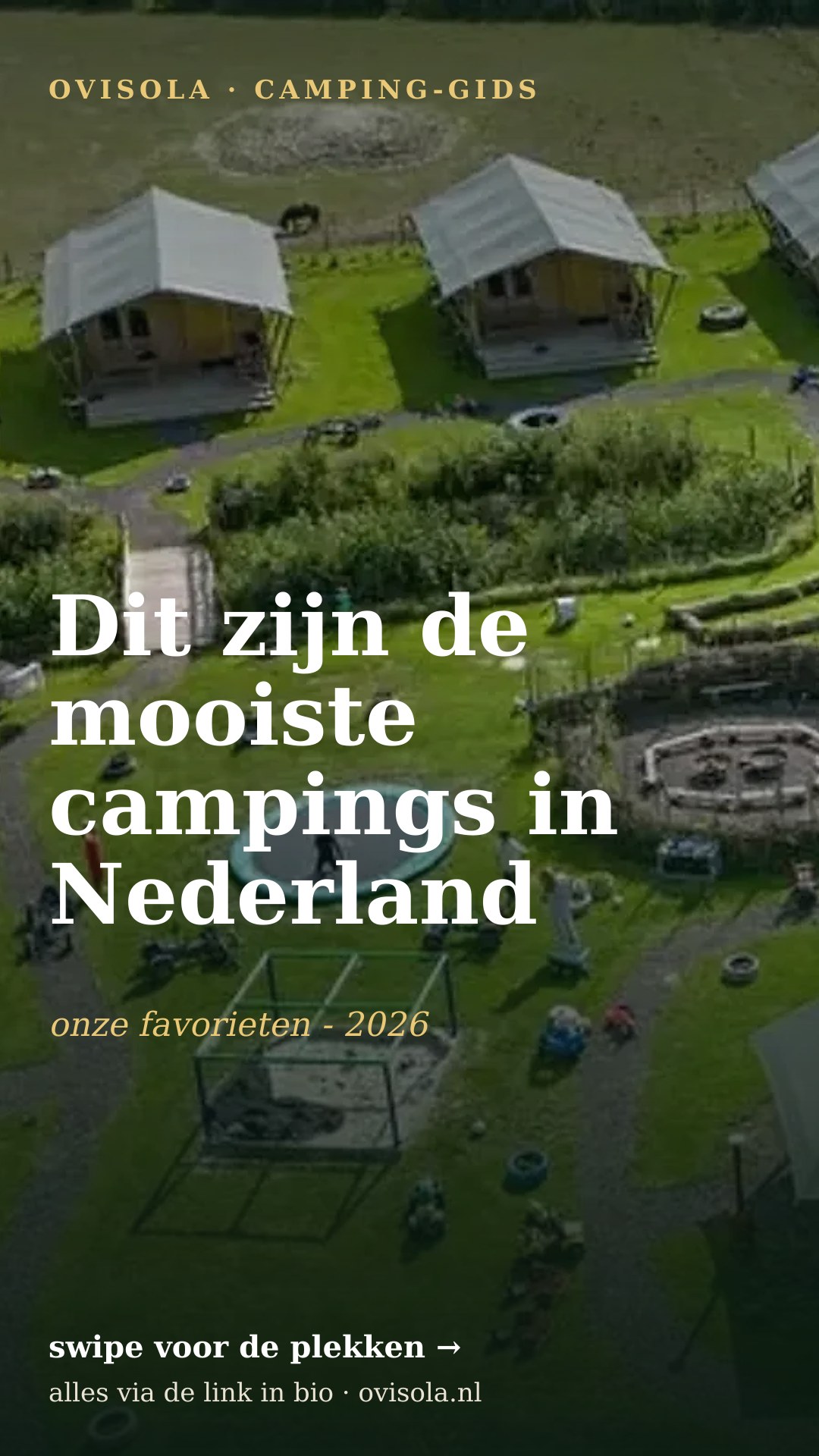 Dit zijn de mooiste campings in Nederland