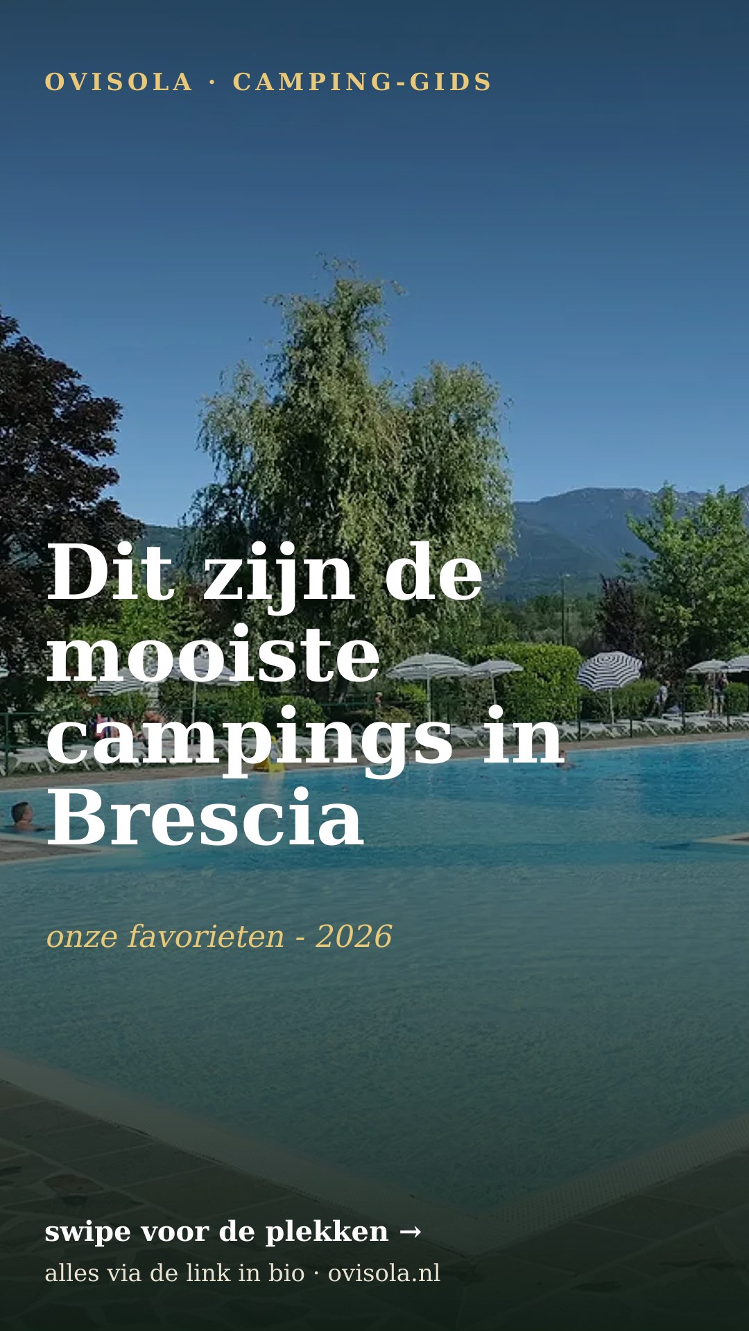 Dit zijn de mooiste campings in Brescia