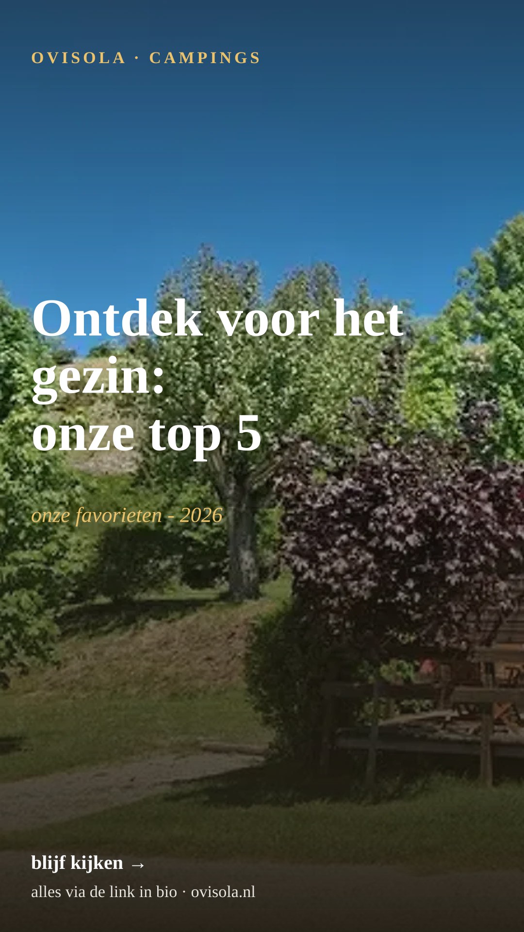 Ontdek voor het gezin: onze top 5