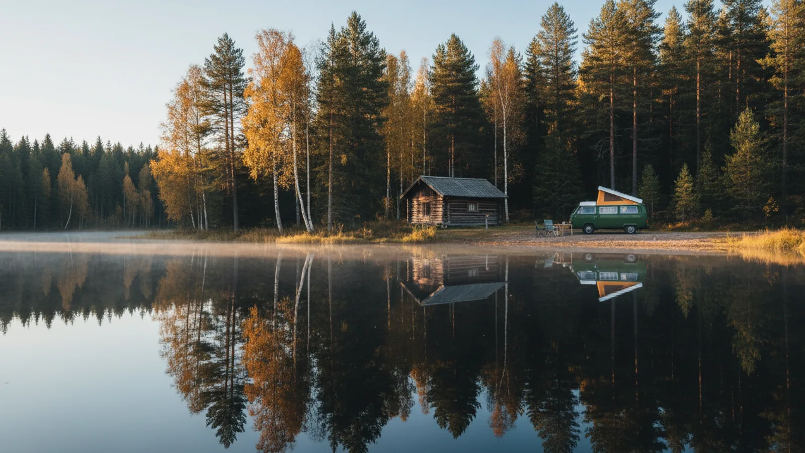 Camping in Finland